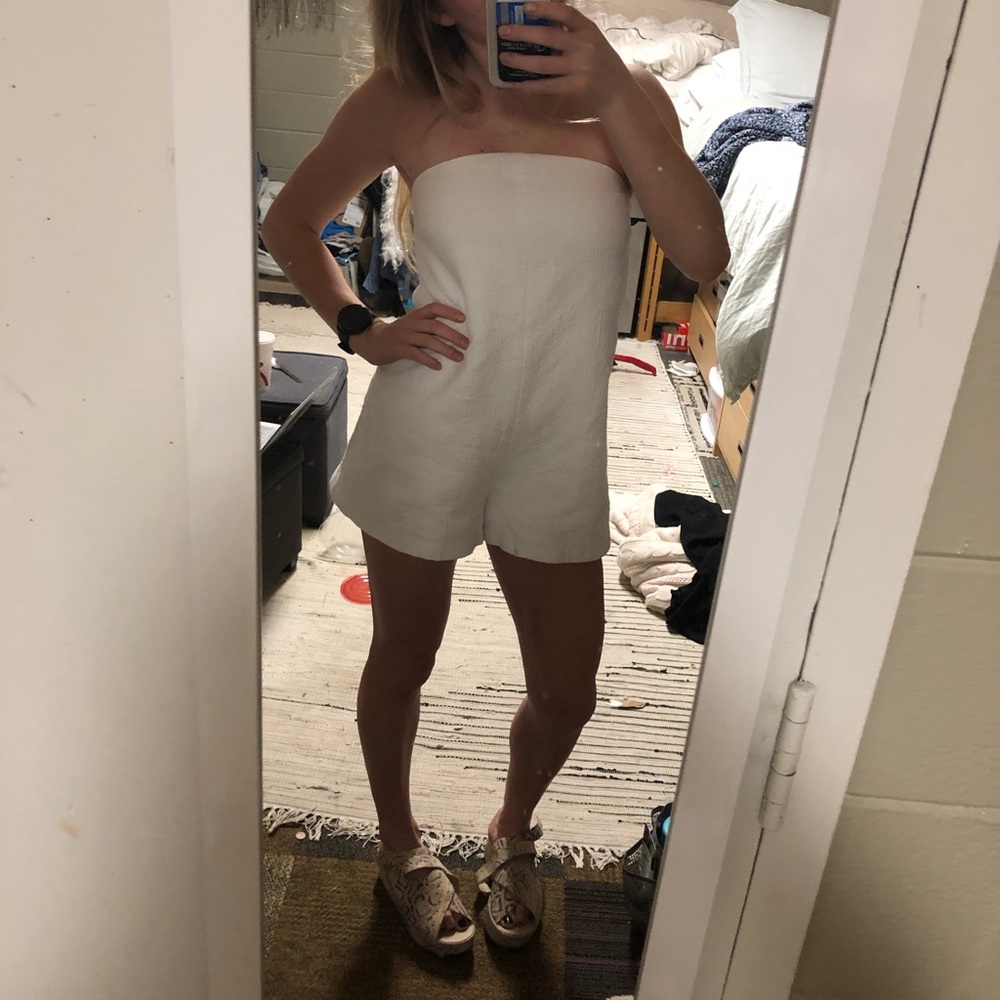 White Zara Romper